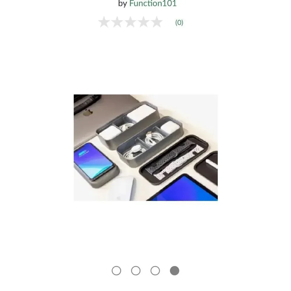 Function 1 Bentostack Charge Apple accessory organizer 5 levels